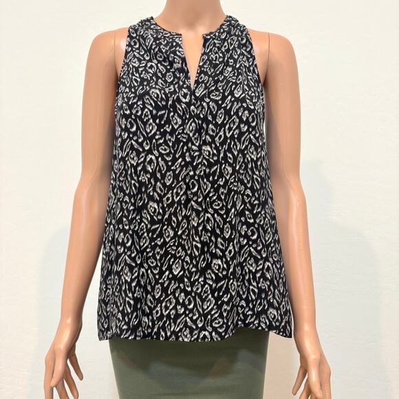 Joie XXS sleeveless notched silk blouse top shell TS 2478 - Picture 8 of 8